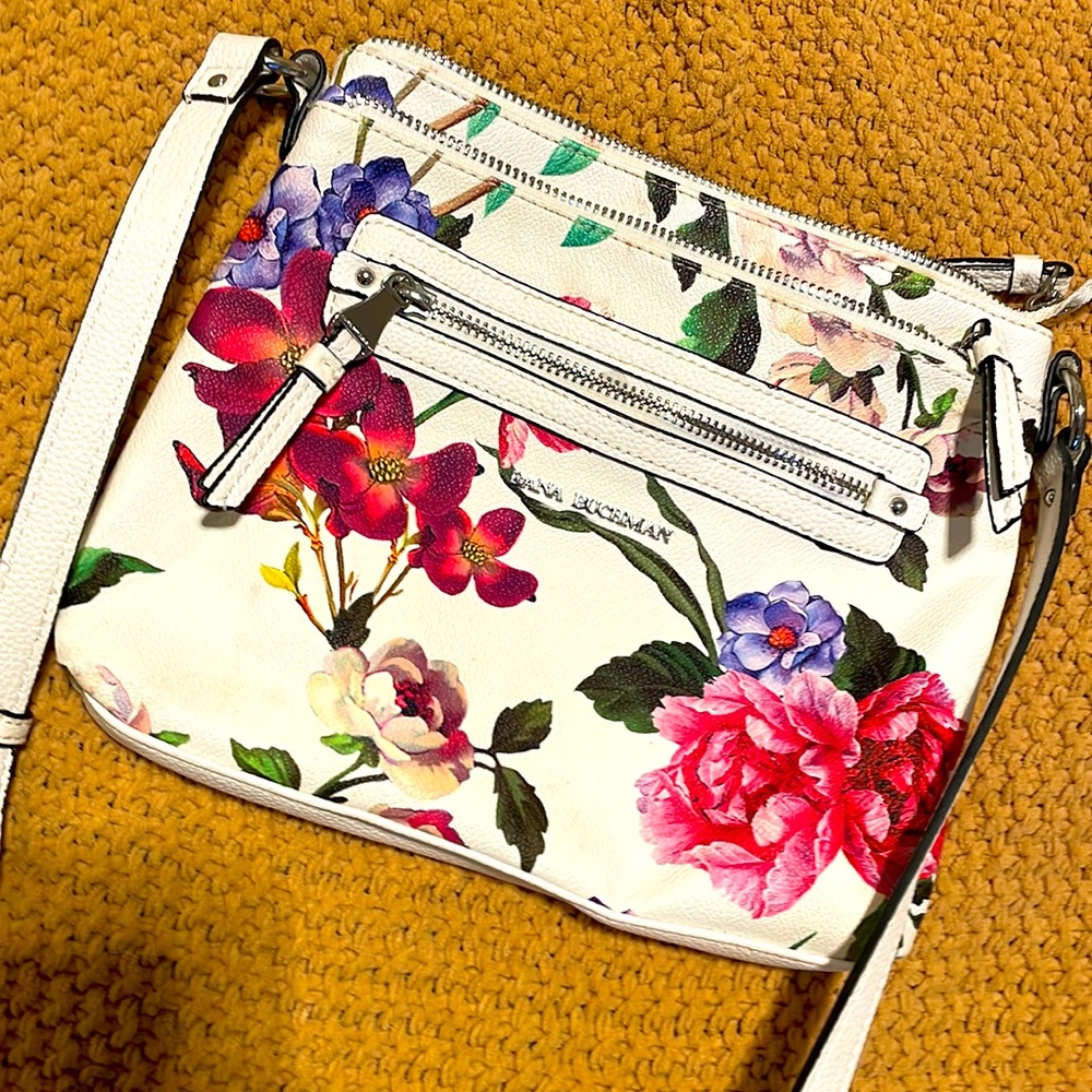Gorgeous floral Dana Buchman bag